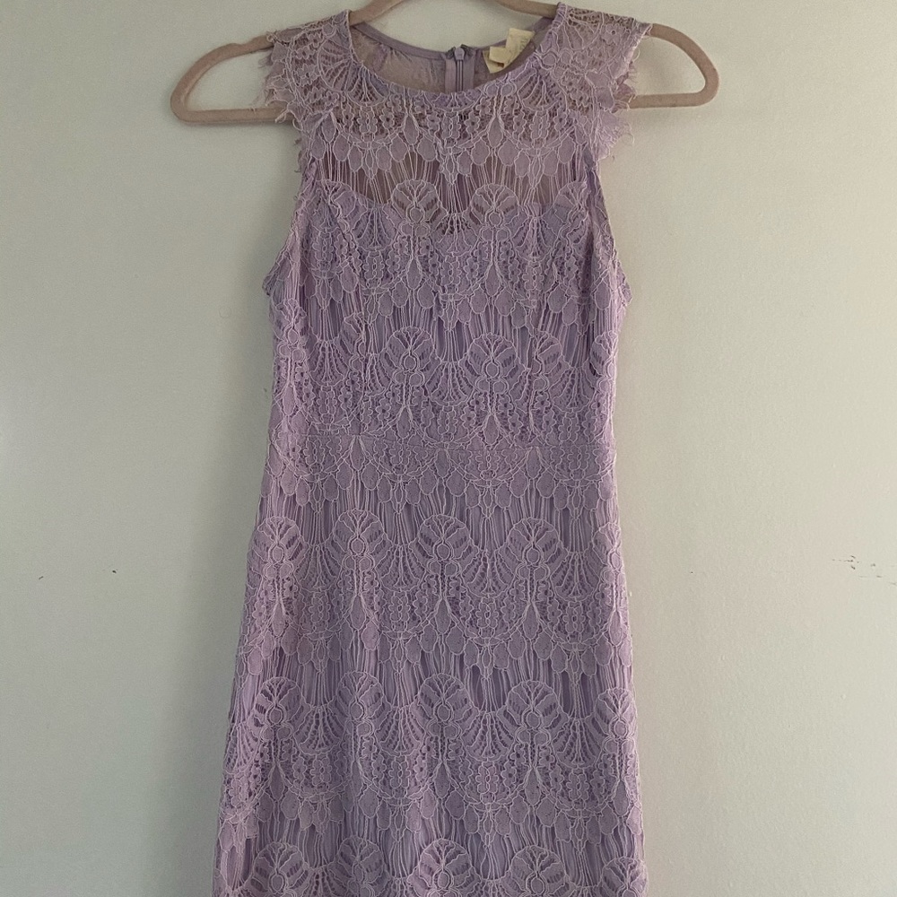 Women’s Lavender Lace Dress